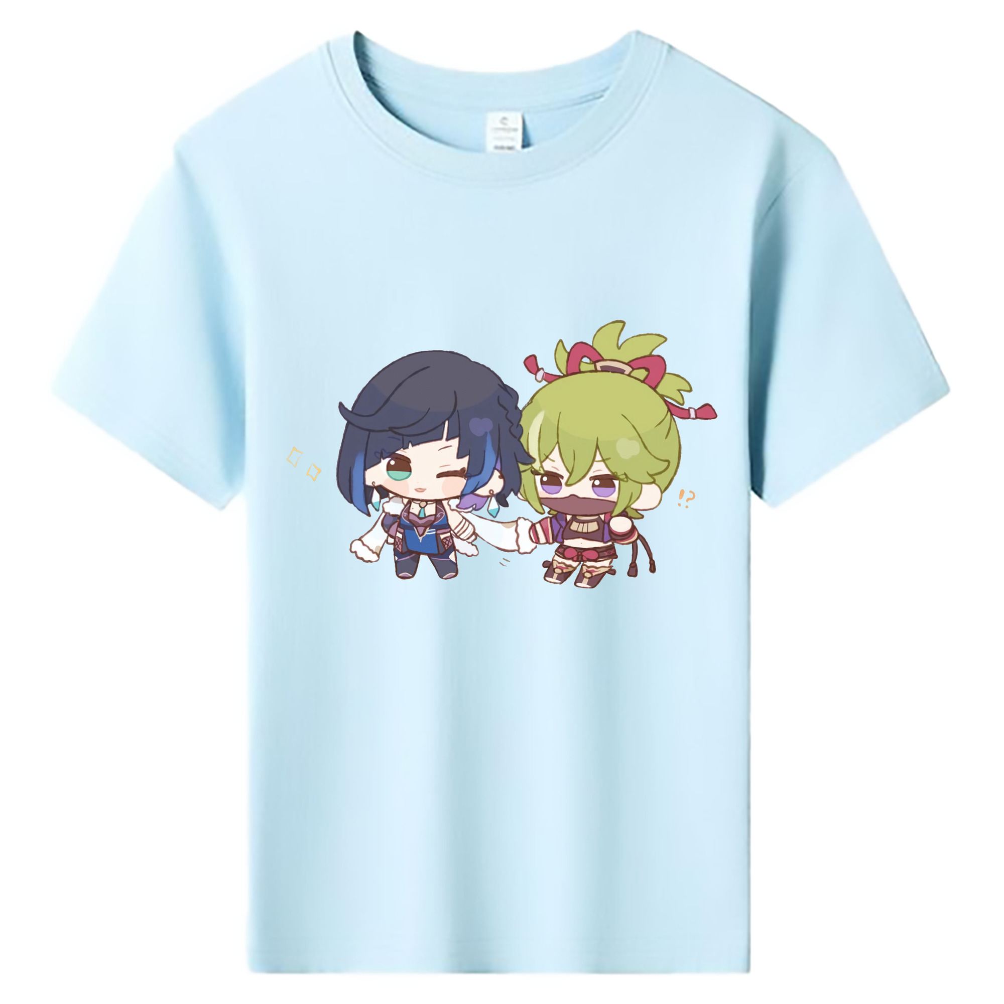 げんし神  久岐忍 くき しのぶ genshin Kuki Shinobu 綿100％キッズTシャツ（フロントプリント）